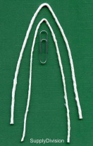 2mm Cotton cord cut lengths (500 pack)